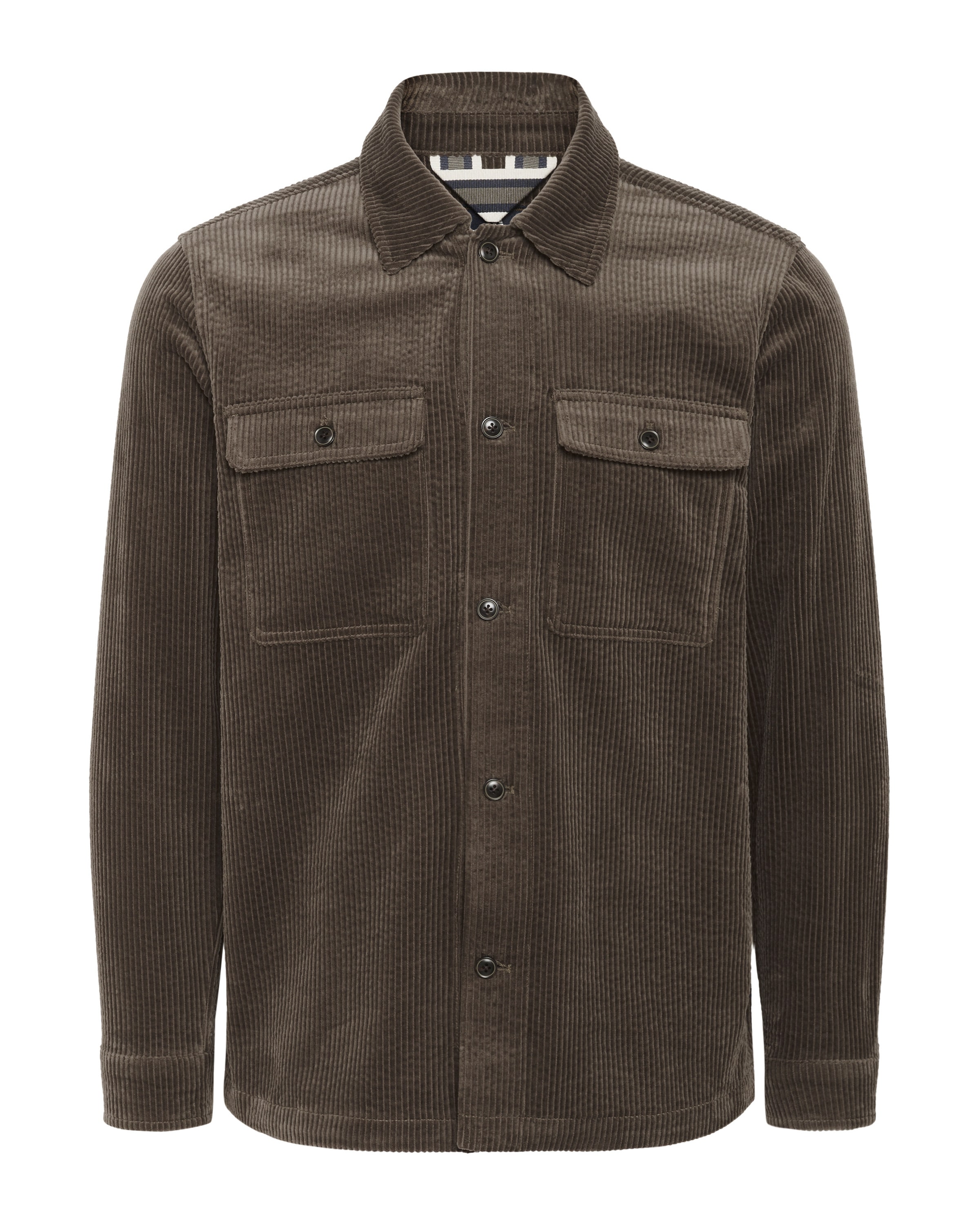 Veste mi-saison Matinique en marron : devant