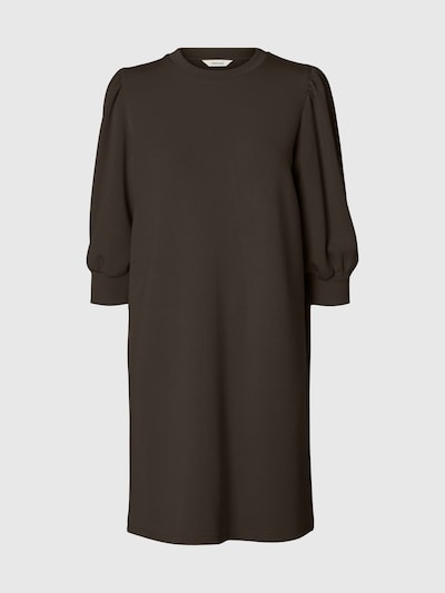 SELECTED Robe 'SLFTenny' en marron, Vue avec produit
