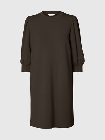 Robe 'SLFTenny' SELECTED en marron