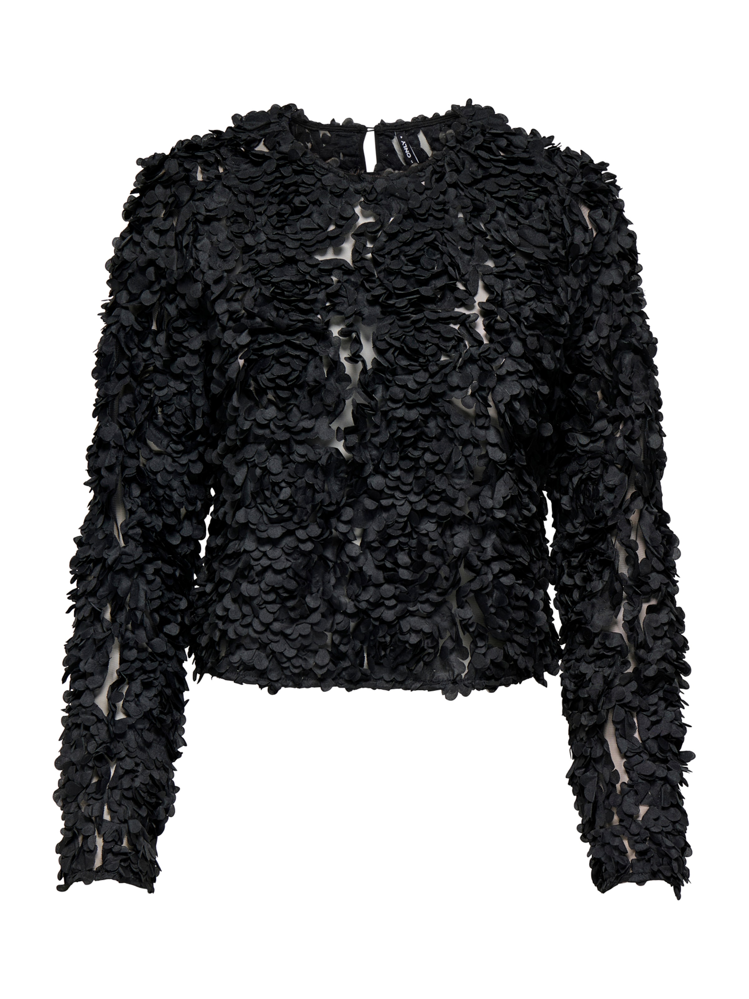 ONLY Blouse 'ROSEBLOOM' in Black: front