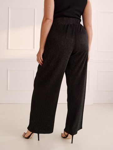 Regular Pantalon 'Blanca' Guido Maria Kretschmer Curvy en noir