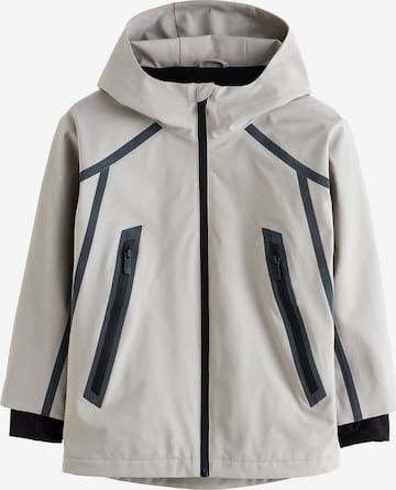 Next Välikausitakki värissä harmaa: etupuoli