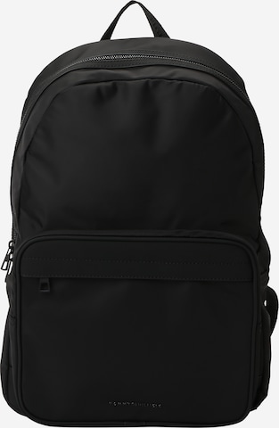 TOMMY HILFIGER Backpack in Black: front