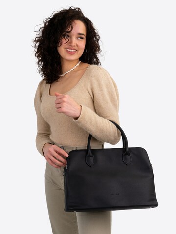 Expatrié - Bolso de mano 'Odette' en negro