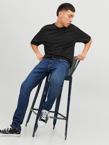 Coupe slim Jean 'Glenn Felix' JACK & JONES en bleu