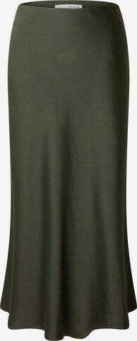 SELECTED FEMME Skirt in Green: front