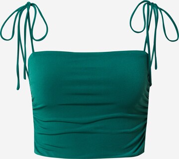 A LOT LESS Top 'Lenni' in Green: front