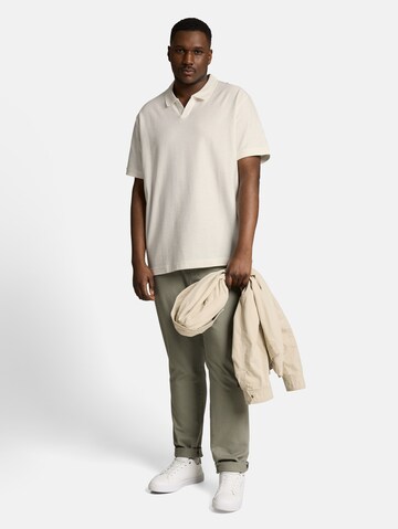 TOM TAILOR Men + Poloshirt in Weiß