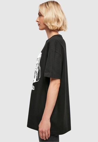 Merchcode Oversized shirt 'Thin Lizzy - Rocker' in Zwart