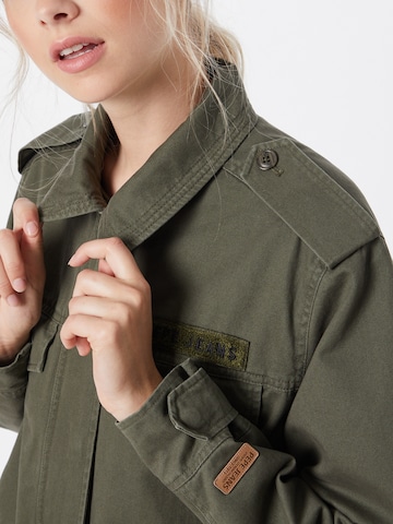 Pepe Jeans Between-Season Jacket 'NELLY' in Green