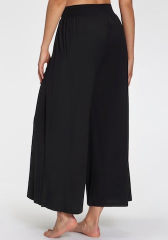 LASCANA Wide Leg Haremshose in Schwarz