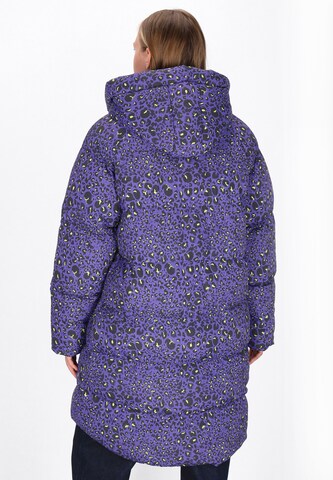 Manteau mi-saison MYMO en violet