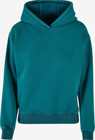 Urban Classics Sweatshirt in Groen: voorkant