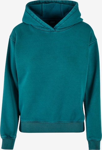 Urban Classics Sweatshirt in Groen: voorkant