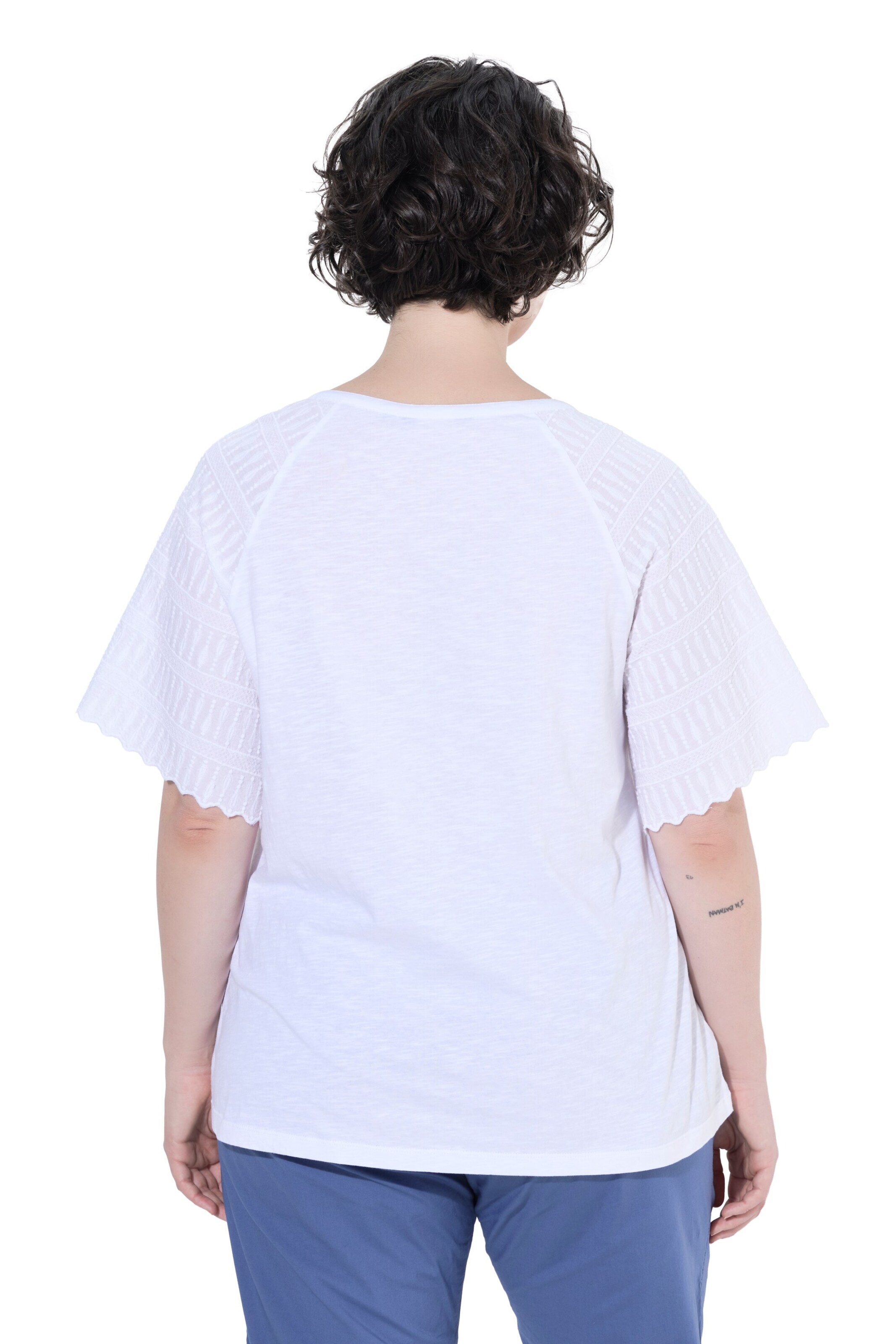 Ulla Popken Shirt in Wit