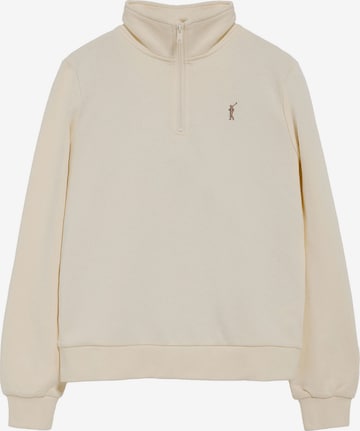 Polo Club Sweatshirt in Beige: Vorderseite