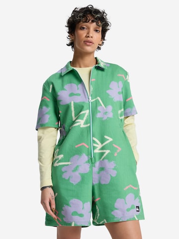 QUIKSILVER Jumpsuit 'Craig' in Grün: Vorderseite