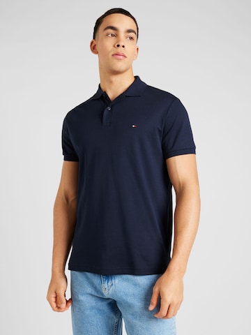 TOMMY HILFIGER Shirt 'Essential' in Blauw: voorkant