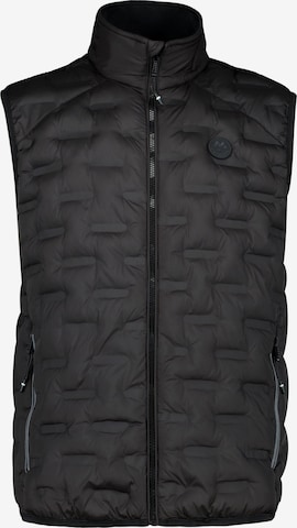 Gilet Lindbergh en noir : devant