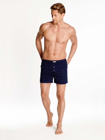 Henderson - Calzoncillo boxer 'Weiche Boxershorts aus Baumwolle Elastische locker bequem Classic XXXL' en azul