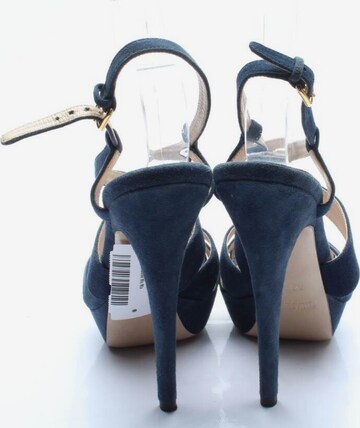 Miu Miu Sandals & High-Heeled Sandals in 39,5 in Blue
