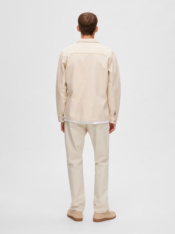 SELECTED HOMME Between-season jacket in Beige