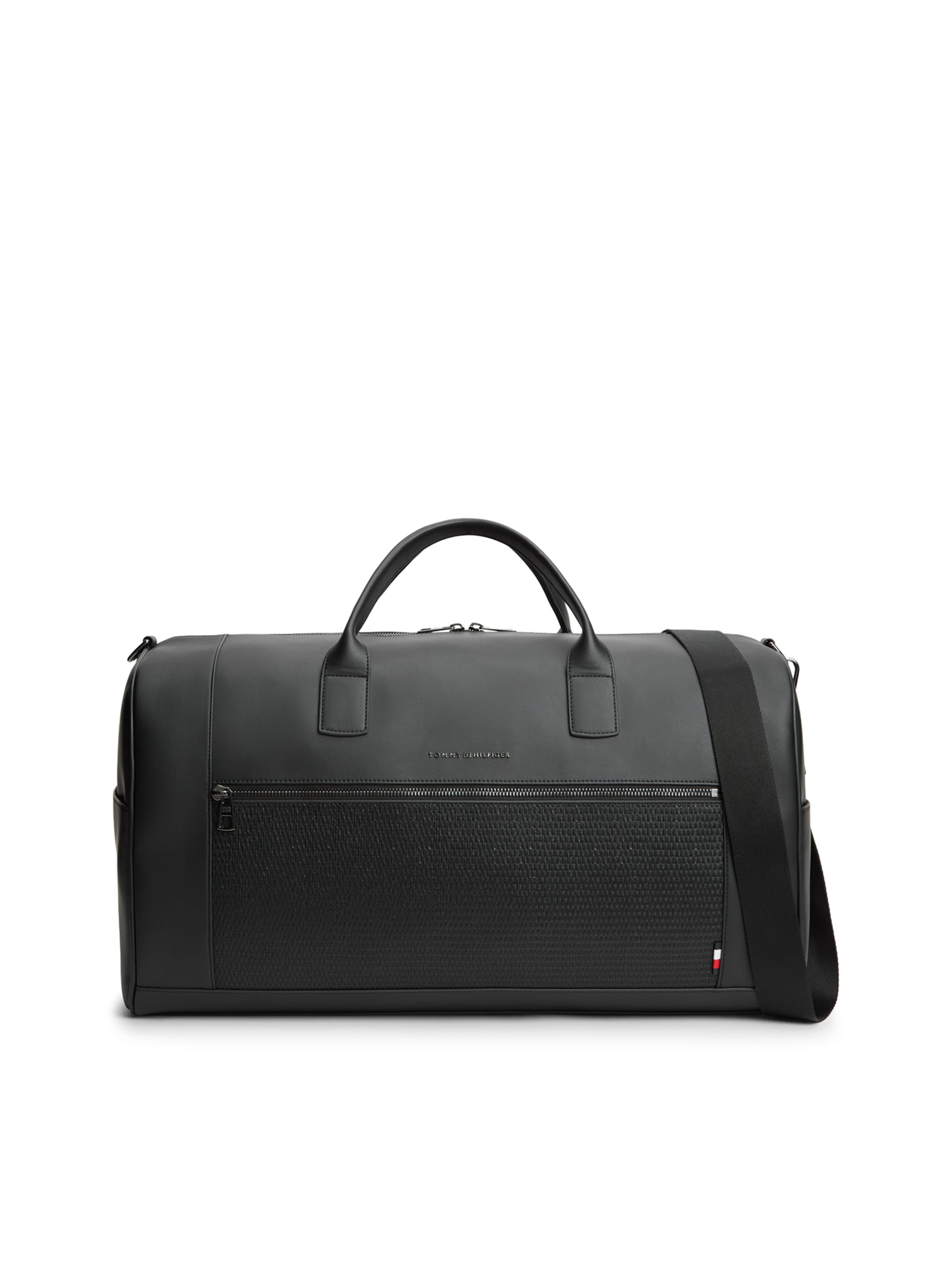 TOMMY HILFIGER Weekender - fekete: elől