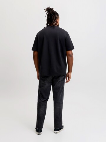 Jack & Jones Plus Shirt 'JJEBARRON' in Black