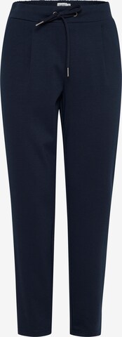 Coupe slim Pantalon 'Rizetta' b.young en bleu : devant