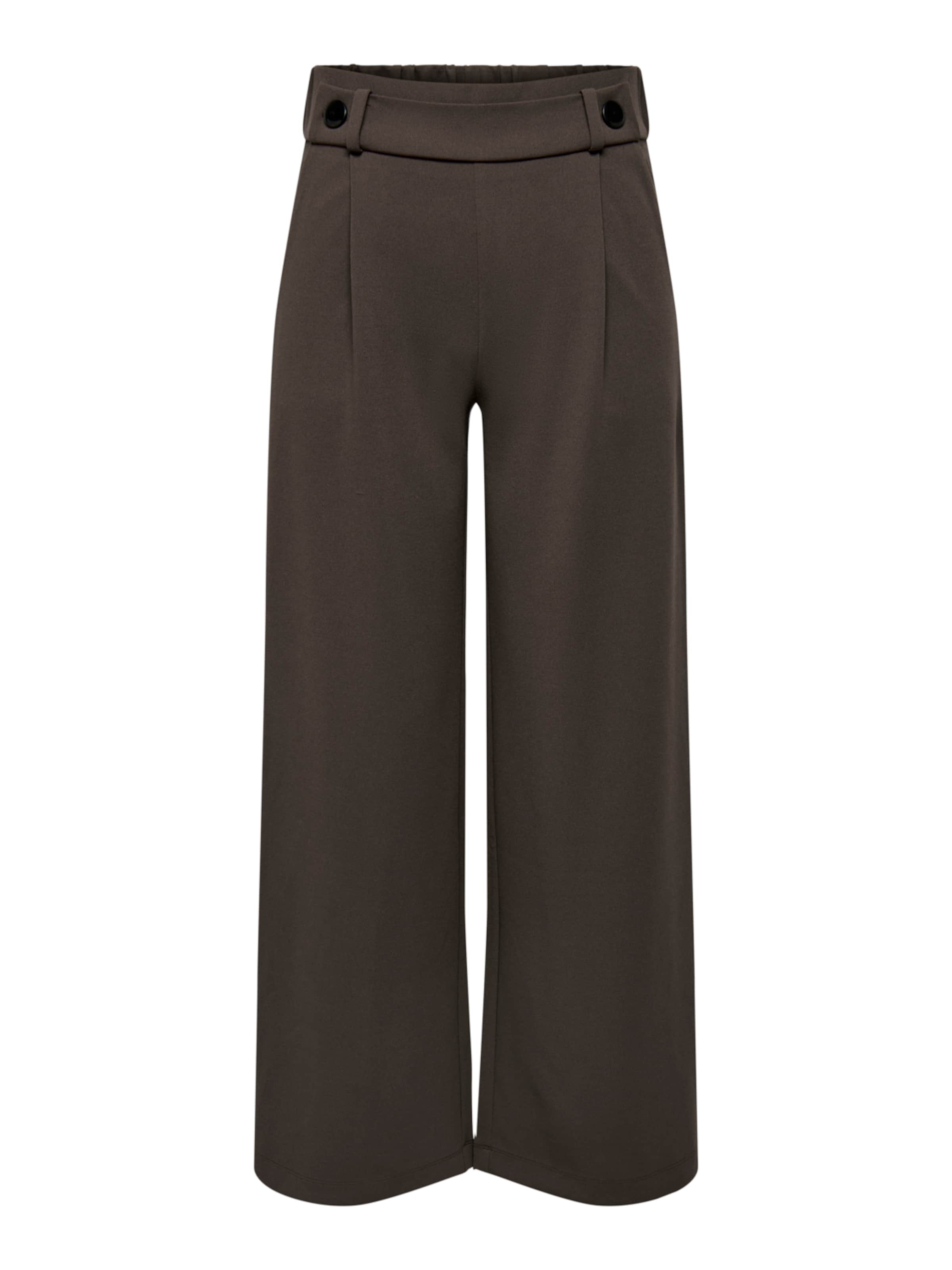 JDY - Pantalón plisado 'Geggo' en marrón: frente