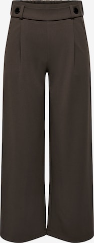 JDY Pleat-Front Pants 'Geggo' in Brown: front