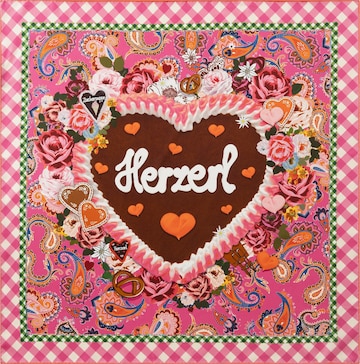 CODELLO Tuch in Pink: Vorderseite