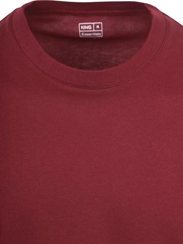 KING Essentials Shirt 'The Steve' in Red