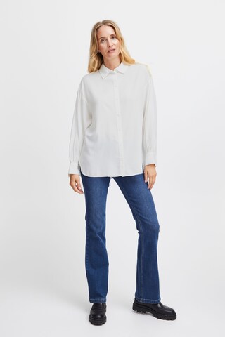 Camicia da donna 'cina Sh 1' di Fransa in bianco