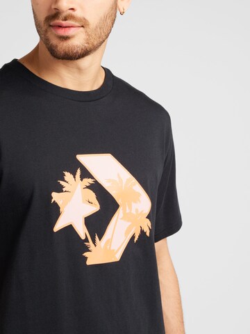 CONVERSE Shirt 'Star Chevron' in Black