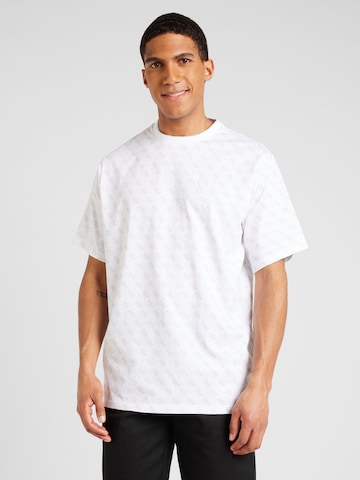 GUESS Funksjonsskjorte 'JESSEN' i hvit: forside