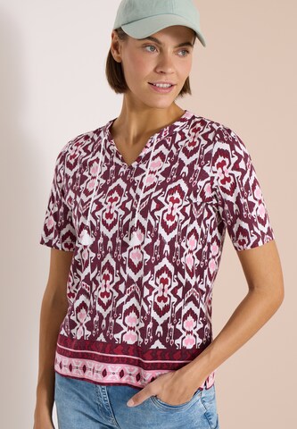 CECIL T-Shirt in Rot: Vorderseite