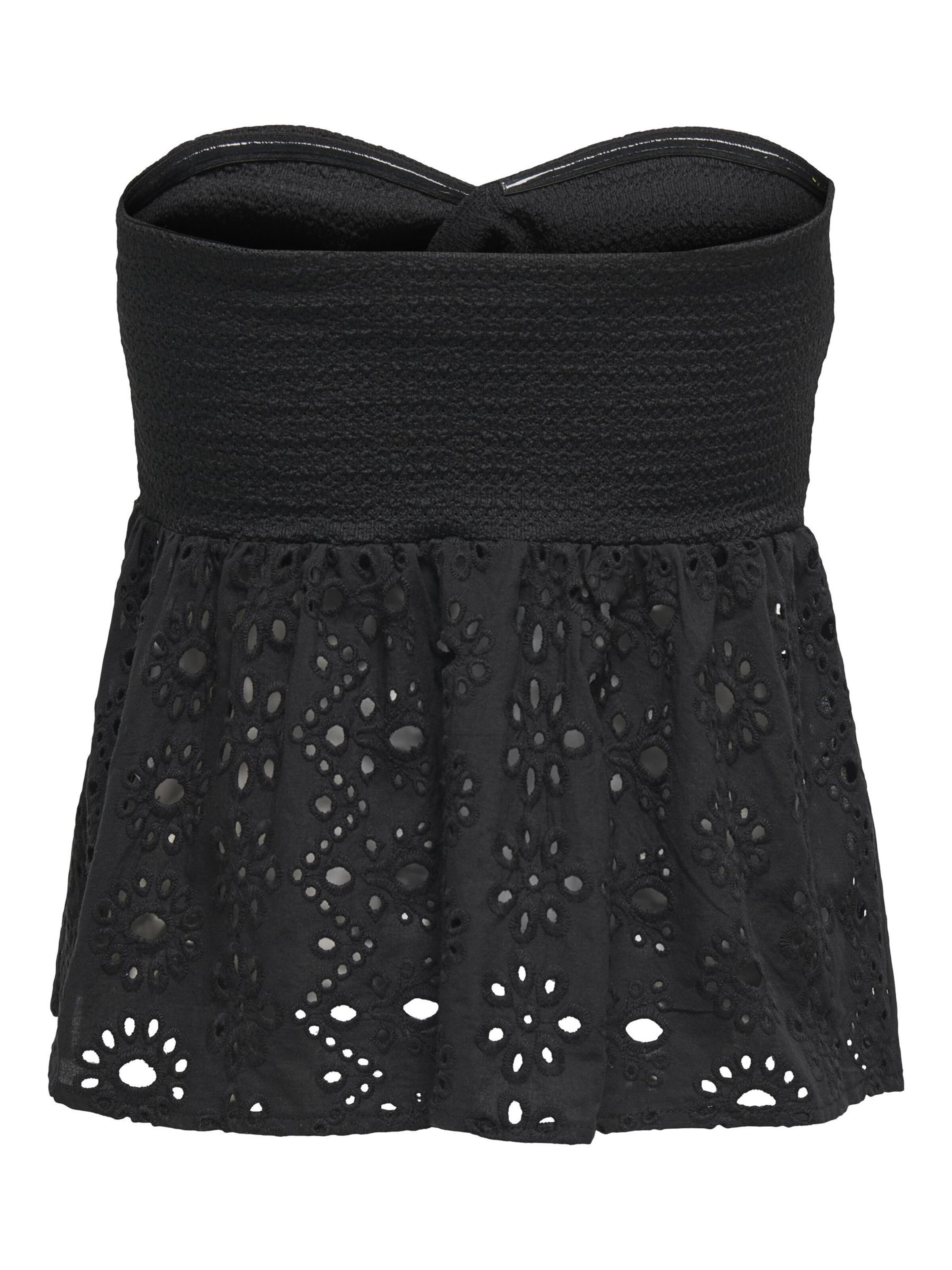 Top 'ONLaurora' di ONLY in nero