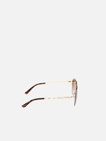 Emilio Pucci Zonnebril 'Pucci EP0247 Light blue/texture 58/12/140 Women Sunglasses' in Goud