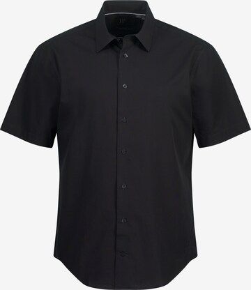 Coupe regular Chemise JP1880 en noir : devant