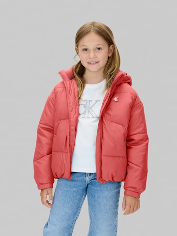 Calvin Klein JeansPrijelazna jakna - ljubičasta boja: prednji dio