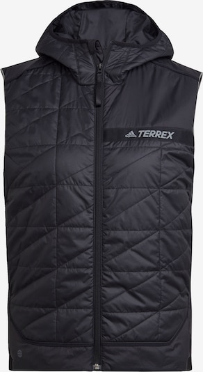 Gilet sportivo ADIDAS TERREX di colore grigio chiaro / nero, Visualizzazione prodotti