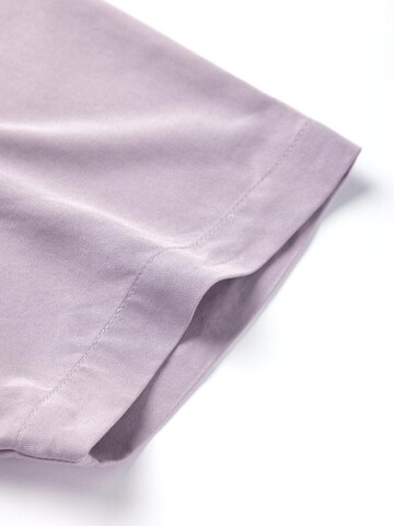 Laurent Vergne Slim fit Button Up Shirt 'Menton - Bowling Shirt Lila' in Purple