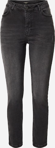 MORE & MORE Slim fit Jeans in Black: front