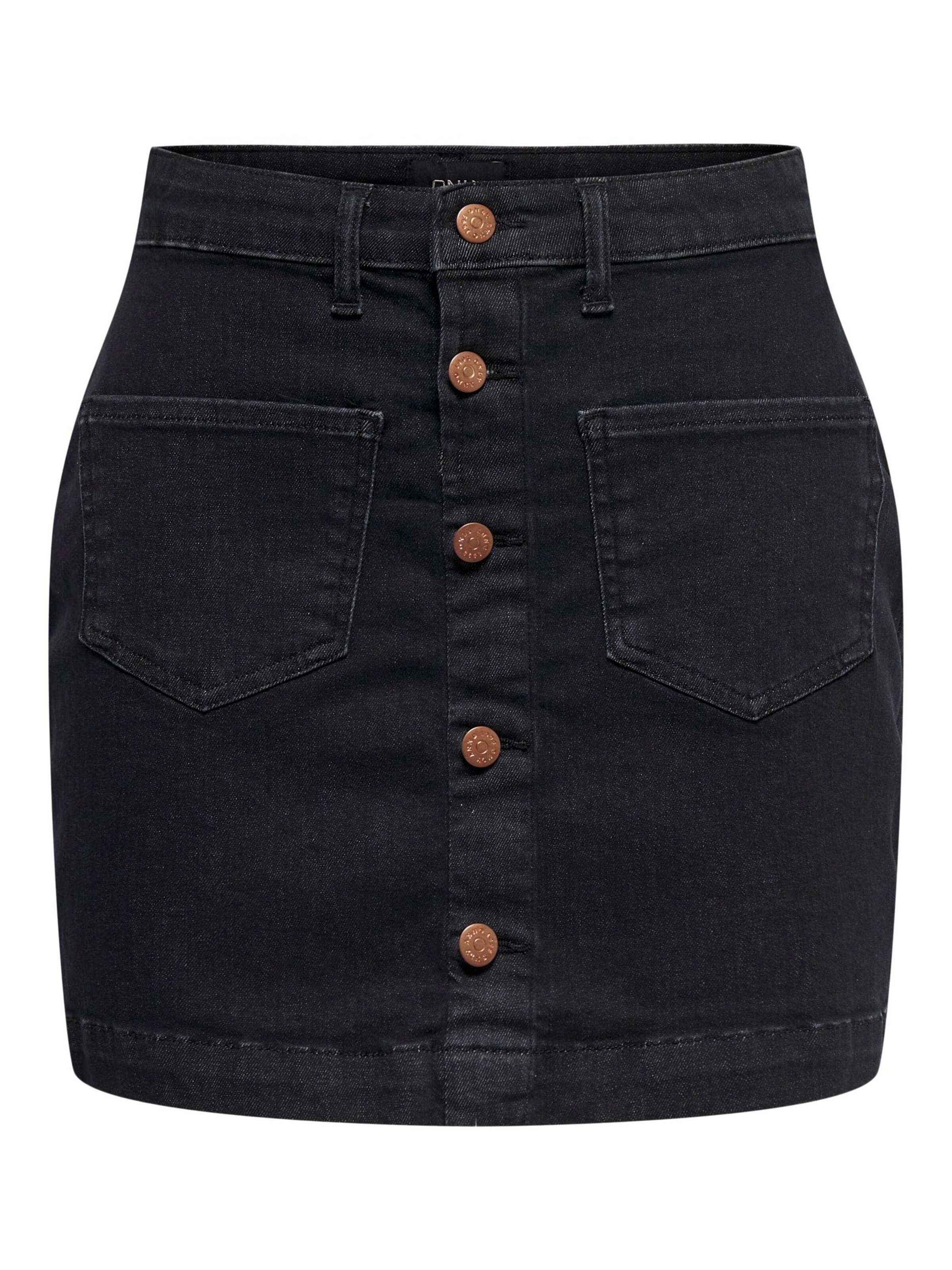 ONLY Rok in Zwart: voorkant