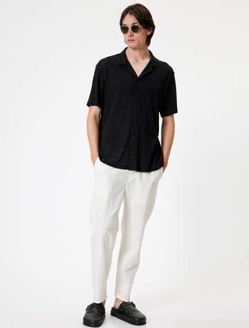 Koton Comfort fit Button Up Shirt in Black