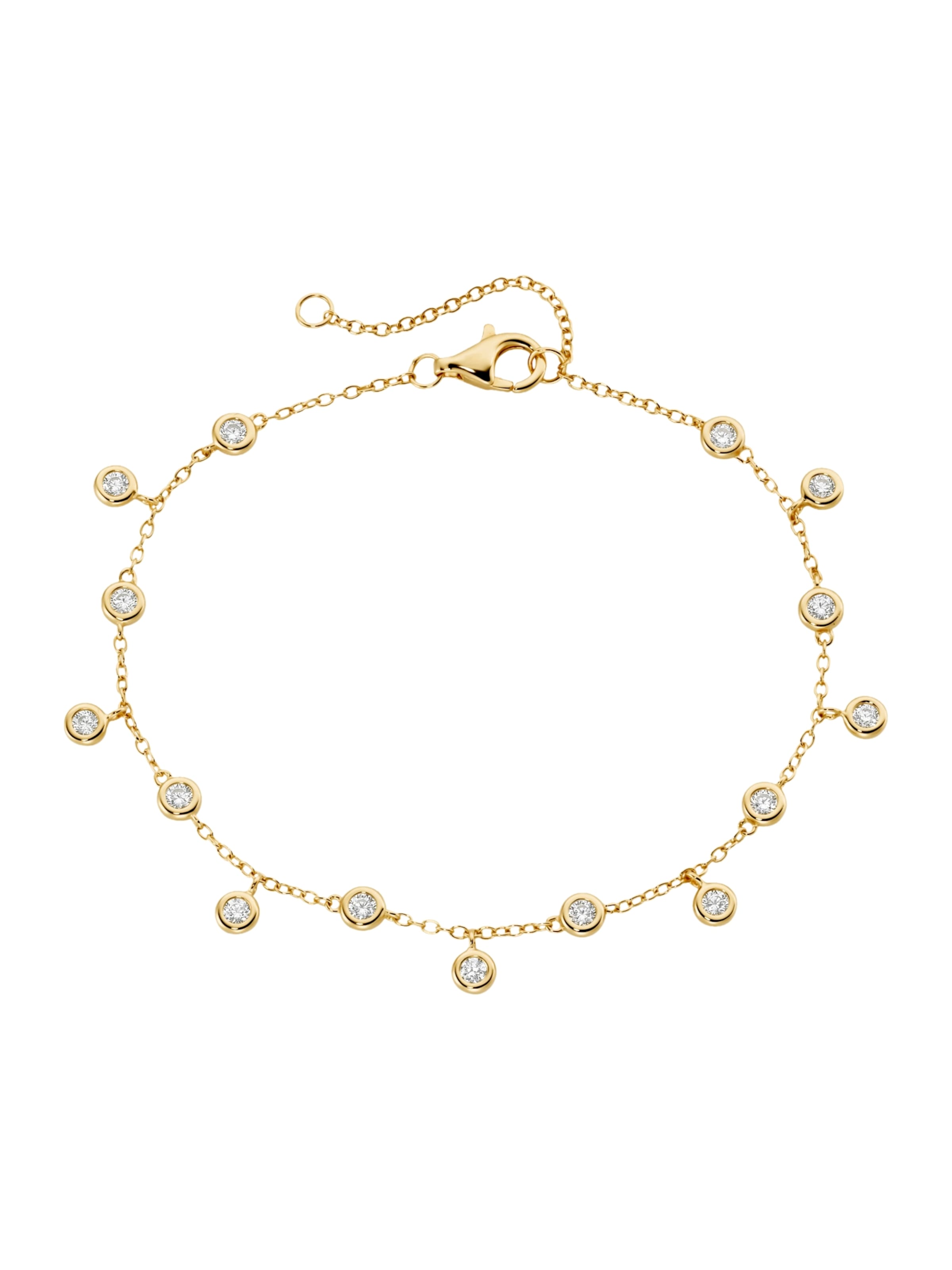 Smart Jewel Bracelet in Gold: front