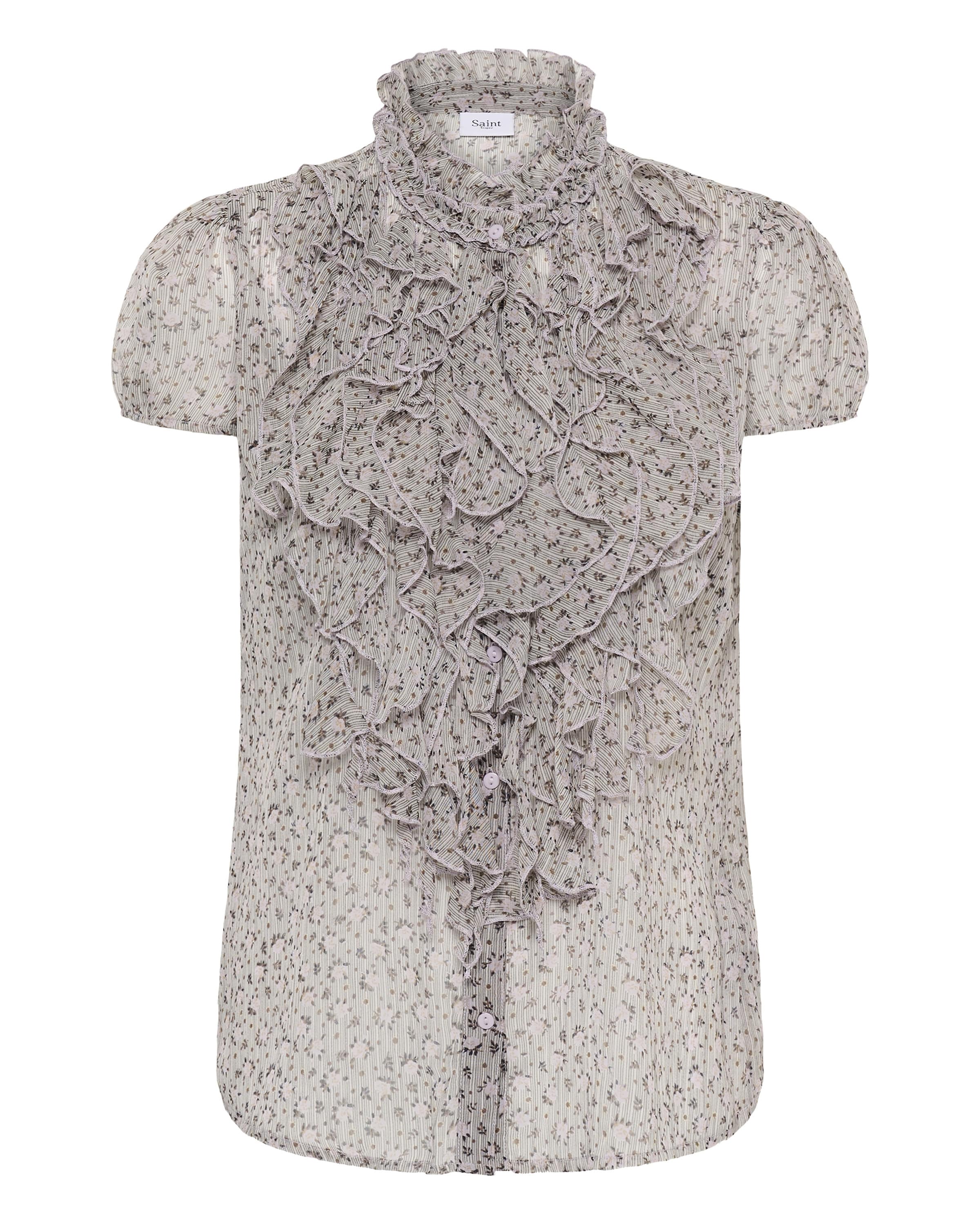 Chemisier 'Lilja' SAINT TROPEZ en gris : devant