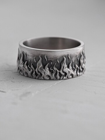 REYTEL Ring 'BRENNEN' in Silber