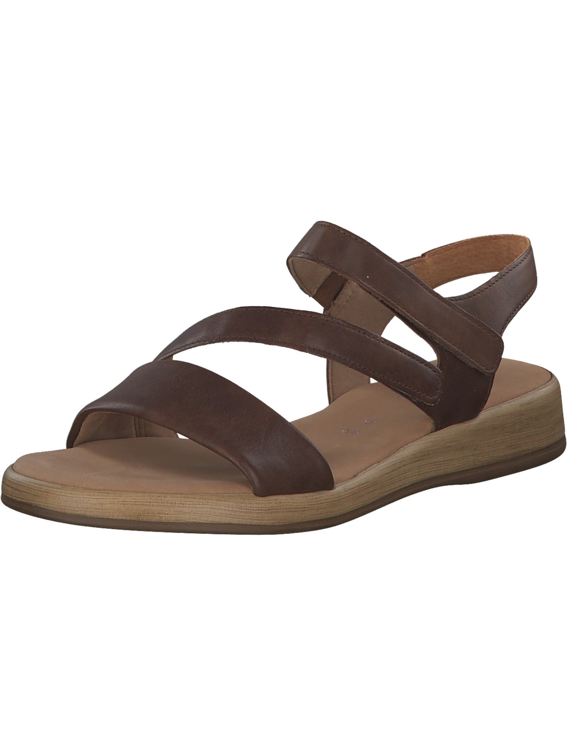 GABOR Sandaal 'Comfort' in Bruin: voorkant